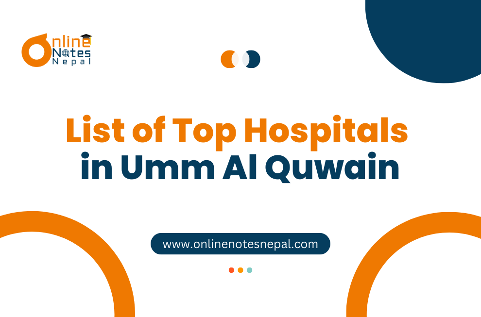 List of Top Hospitals in Umm Al Quwain